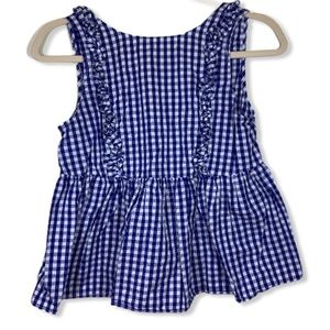 💗 3 for $15 PB Collection Gingham Sleeveless Top